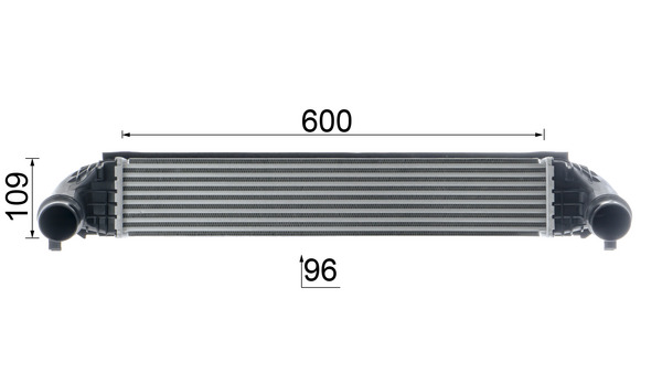 Mahle Original Interkoeler CI 638 000P