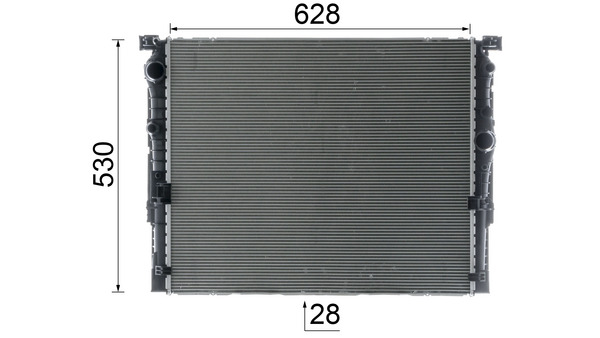 Mahle Original Radiateur CR 2630 000P