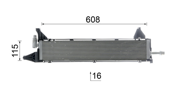 Mahle Original Radiateur CR 2636 000P