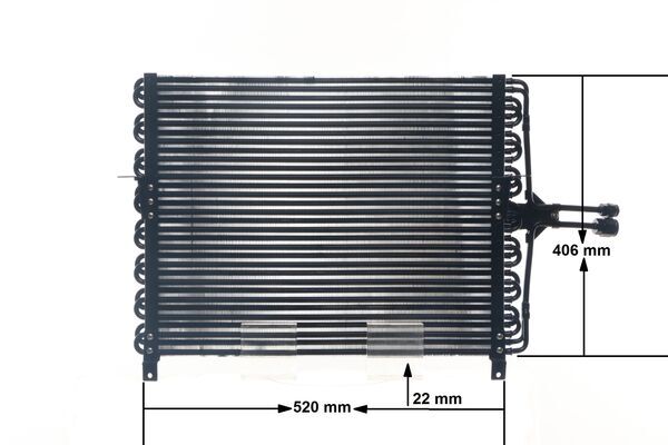 Mahle Original Airco condensor AC 165 000S