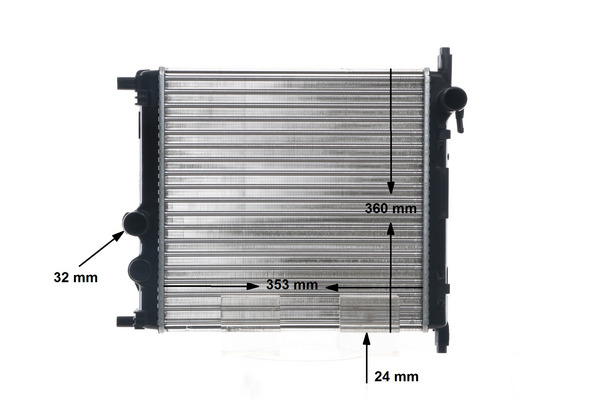 Mahle Original Radiateur CR 831 001S