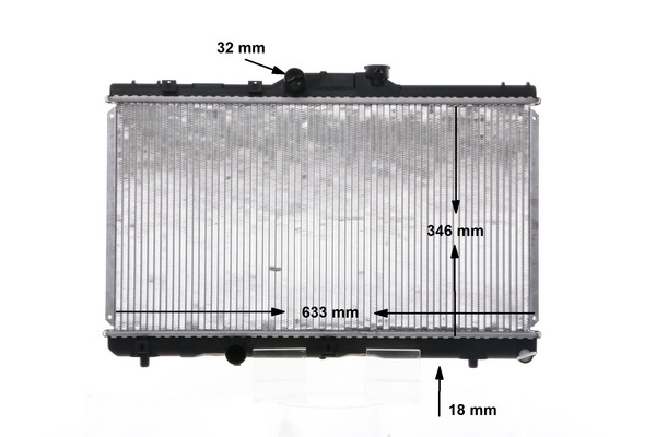 Mahle Original Radiateur CR 162 000S