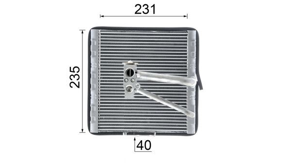 Mahle Original Airco verdamper AE 93 000P
