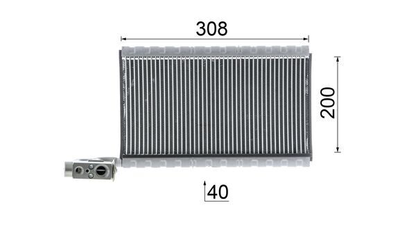 Mahle Original Airco verdamper AE 109 000P