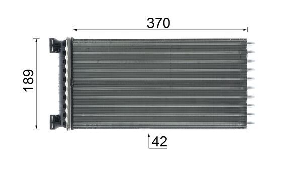 Mahle Original Kachelradiateur AH 50 000P
