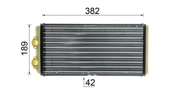 Mahle Original Kachelradiateur AH 122 000P
