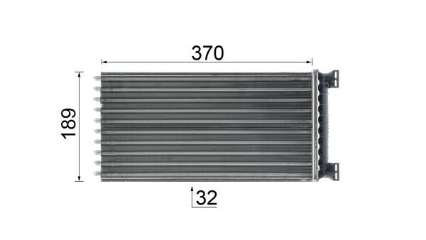 Mahle Original Kachelradiateur AH 130 000P