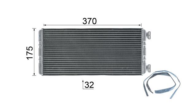 Mahle Original Kachelradiateur AH 131 000P