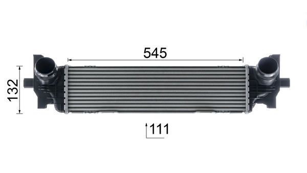 Mahle Original Interkoeler CI 626 000P