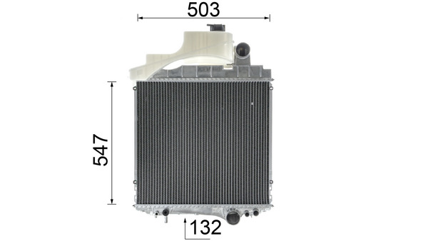 Mahle Original Radiateur CR 1729 000P