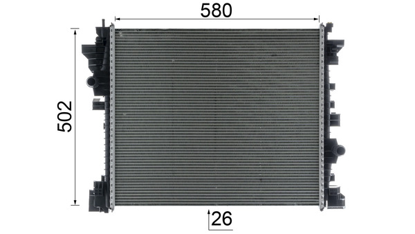 Mahle Original Radiateur CR 2598 000P