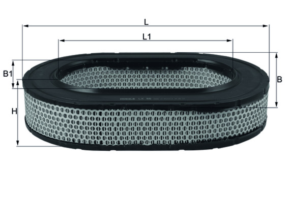 Luchtfilter Mahle Original LX 86