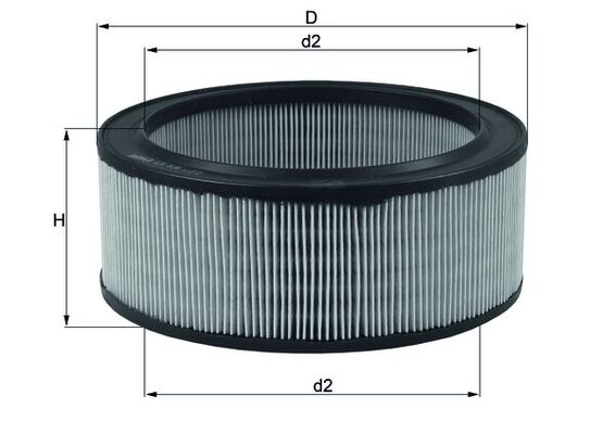 Luchtfilter Mahle Original LX 516