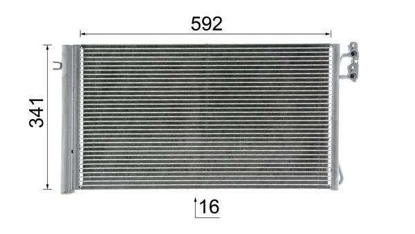 Mahle Original Airco condensor AC 414 000P