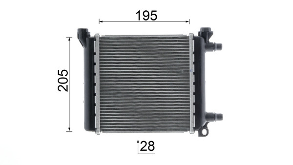 Mahle Original Radiateur CR 2642 000P