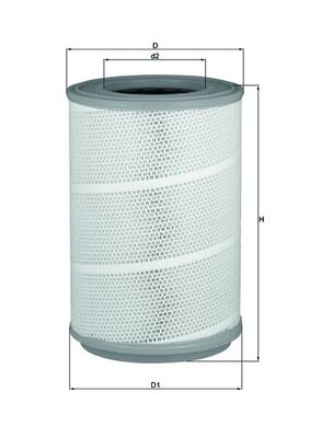 Luchtfilter Mahle Original LX 604/4