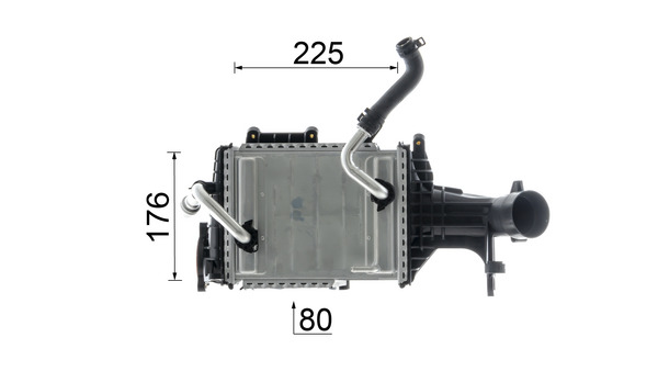 Mahle Original Interkoeler CI 665 000P