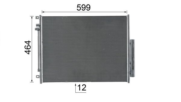 Mahle Original Airco condensor AC 1086 000S
