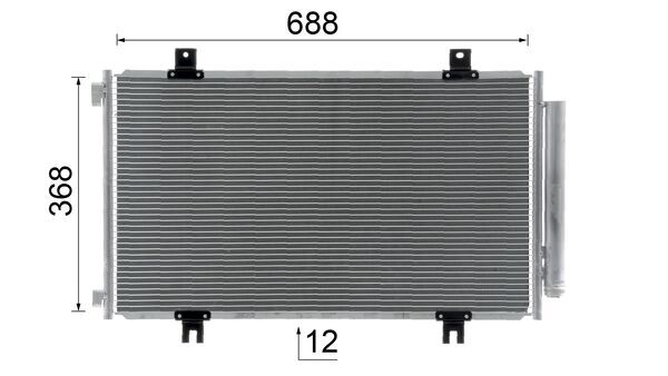 Mahle Original Airco condensor AC 991 000S