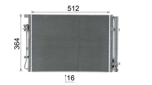 Mahle Original Airco condensor AC 1056 000S