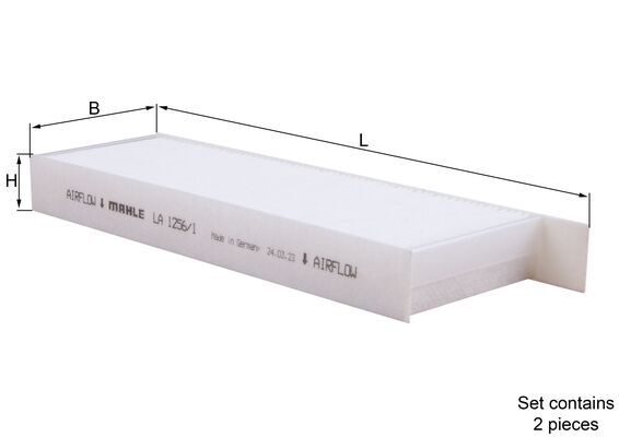 Mahle Original Interieurfilter LAK 1256/1/S