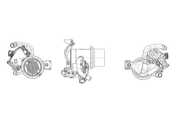 EGR koeler Mahle Original CE 55 000P