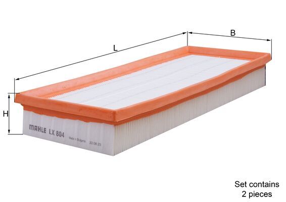 Mahle Original Luchtfilter LX 804/S