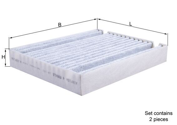 Interieurfilter Mahle Original LAK 1151/S