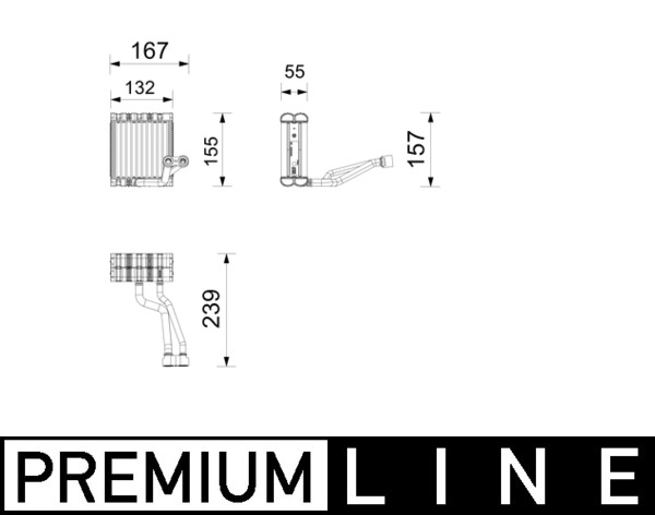 Verdamper, airconditioning Mahle Original AE 261 000P
