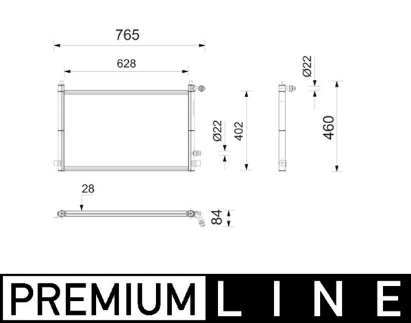 Radiateur Mahle Original CIR 45 000P