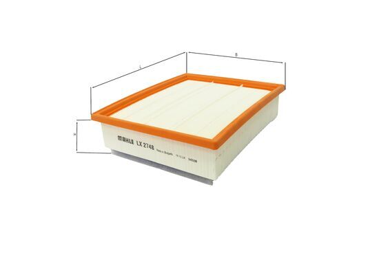 Luchtfilter Mahle Original LX 2748