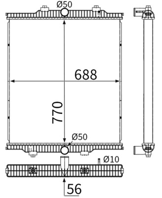 Radiateur Mahle Original CR 2781 000S