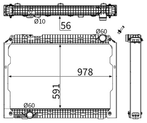 Radiateur Mahle Original CR 2783 000S