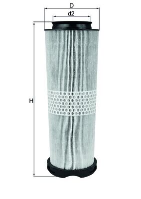 Luchtfilter Mahle Original LX 943