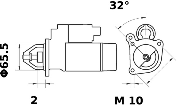 Mahle Original Starter MS 375