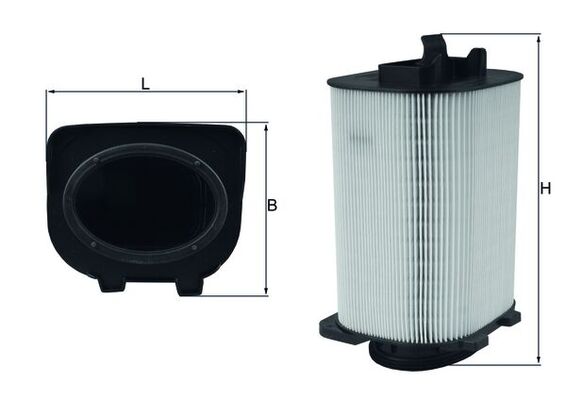 Luchtfilter Mahle Original LX 3775