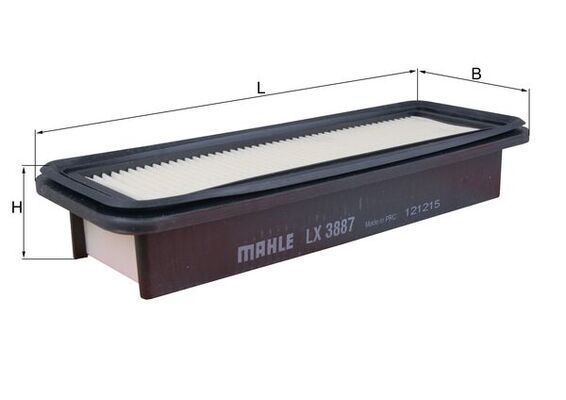 Luchtfilter Mahle Original LX 3887