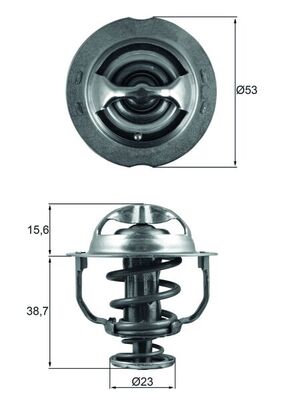 Thermostaat Mahle Original TX 200 90D