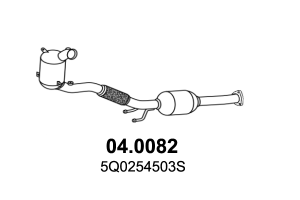 Katalysator Asso 04.0082