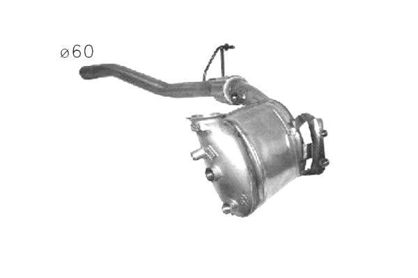 Roetfilter, uitlaatinstallatie Asso 04.15005