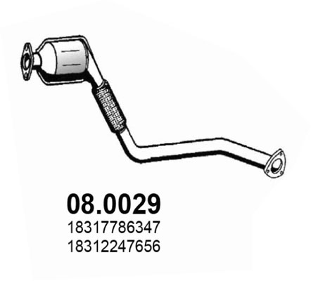 Katalysator Asso 08.0029