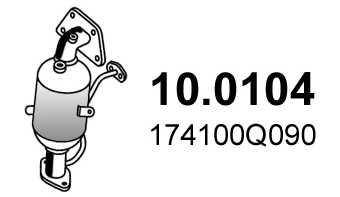 Katalysator Asso 10.0104