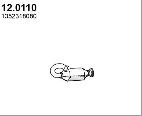 Katalysator Asso 12.0110