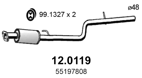 Katalysator Asso 12.0119