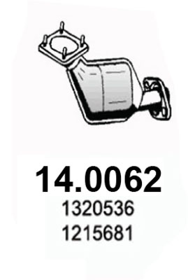 Katalysator Asso 14.0062