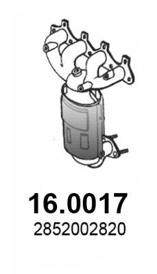 Katalysator Asso 16.0017