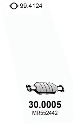 Katalysator Asso 30.0005