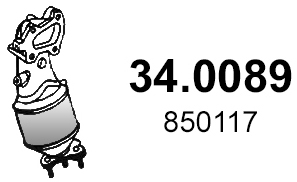 Katalysator Asso 34.0089