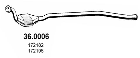 Katalysator Asso 36.0006