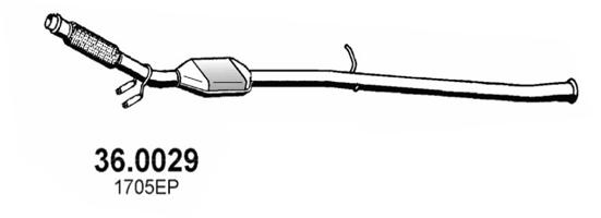 Katalysator Asso 36.0029